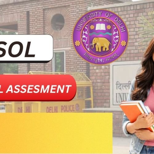 DU SOL has been released date of Internal Assesment in 2026